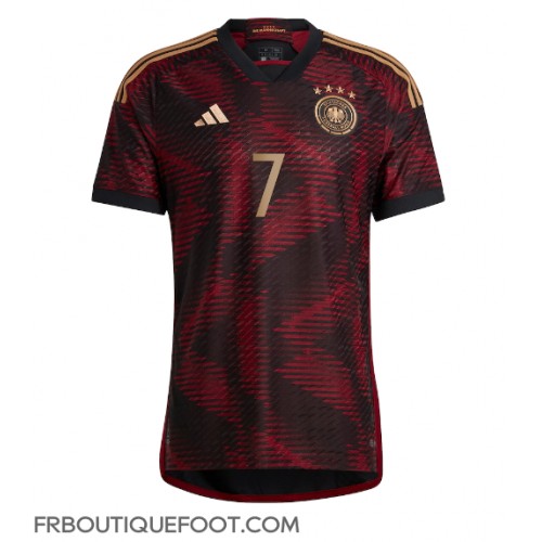 Maillot de foot Allemagne Kai Havertz #7 Extérieur vêtements Monde 2022 Manches Courtes